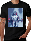 Mens Bodybuilder Graphic Tee - Black product image 1