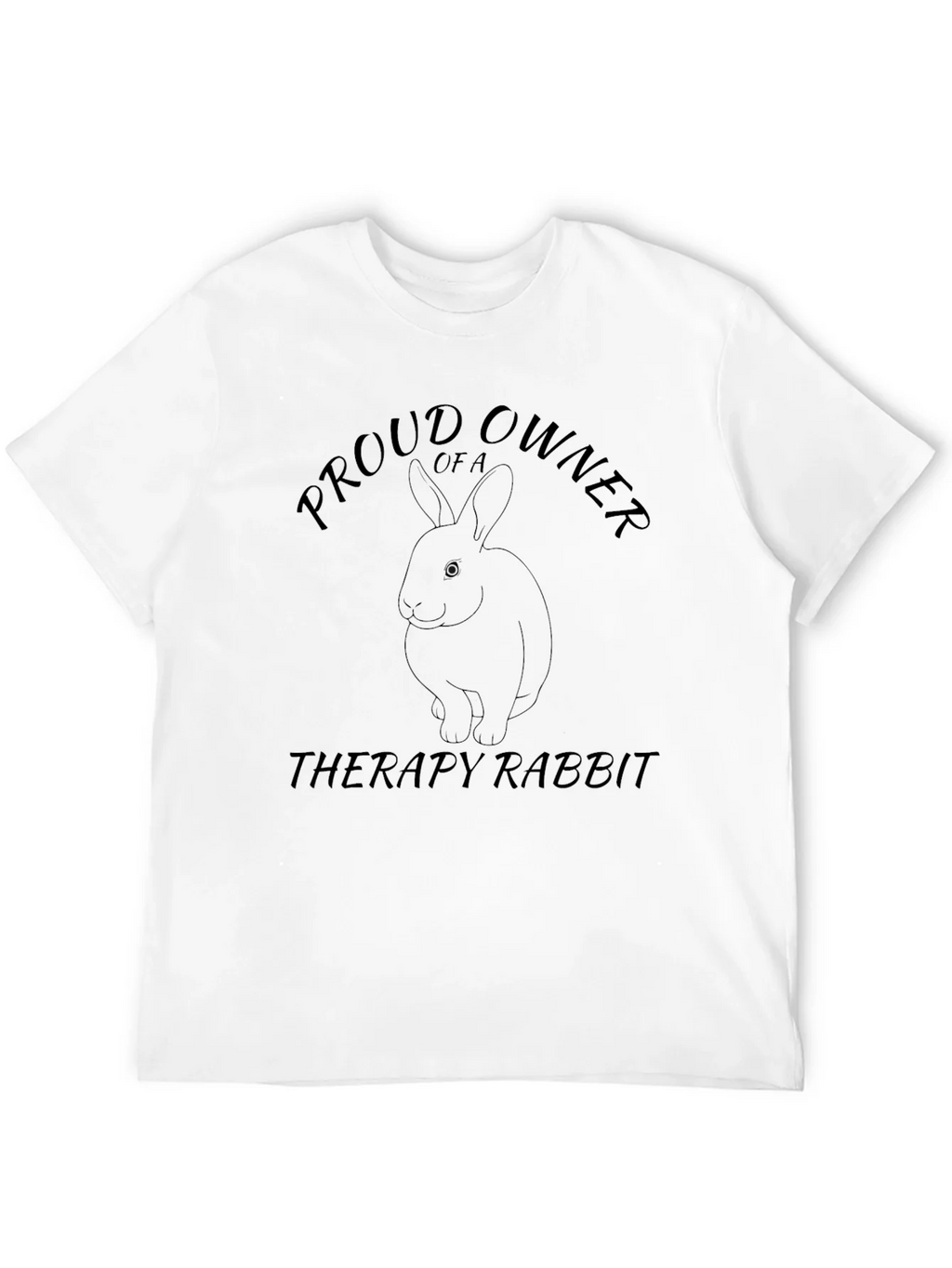 Proud Therapy Rabbit Owner T-Shirt product image 11