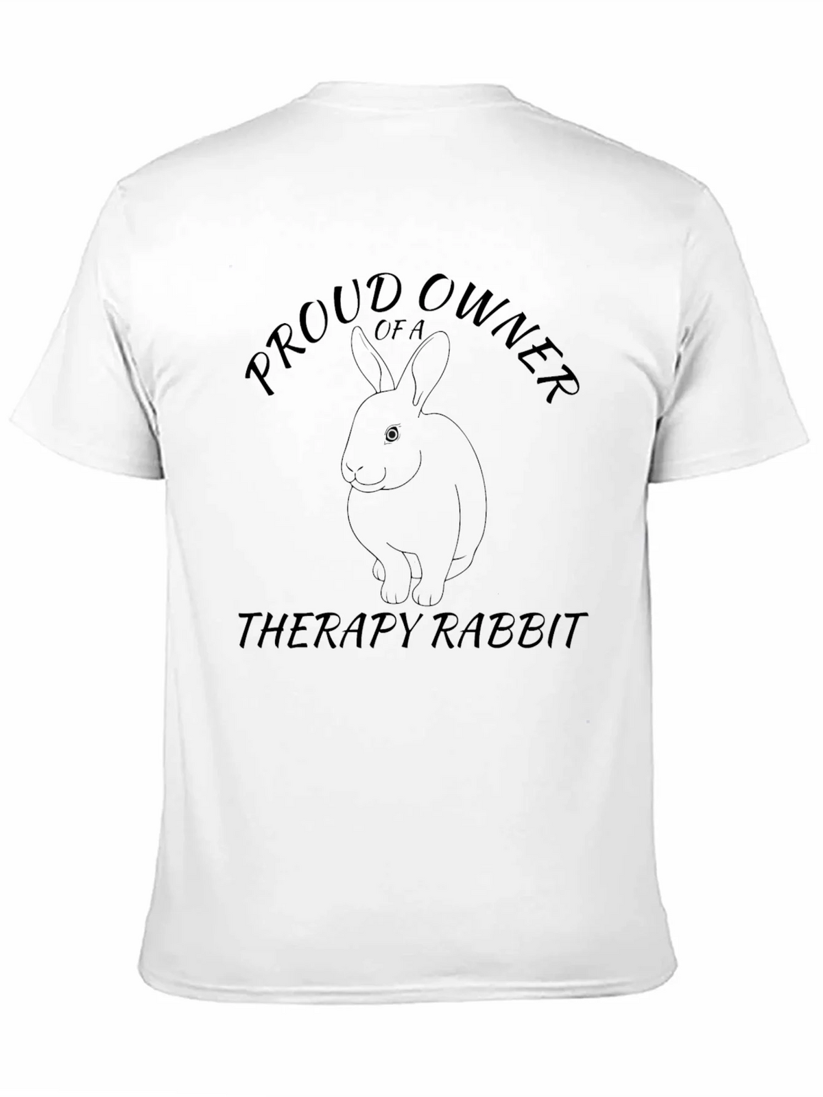 Proud Therapy Rabbit Owner T-Shirt product image 10
