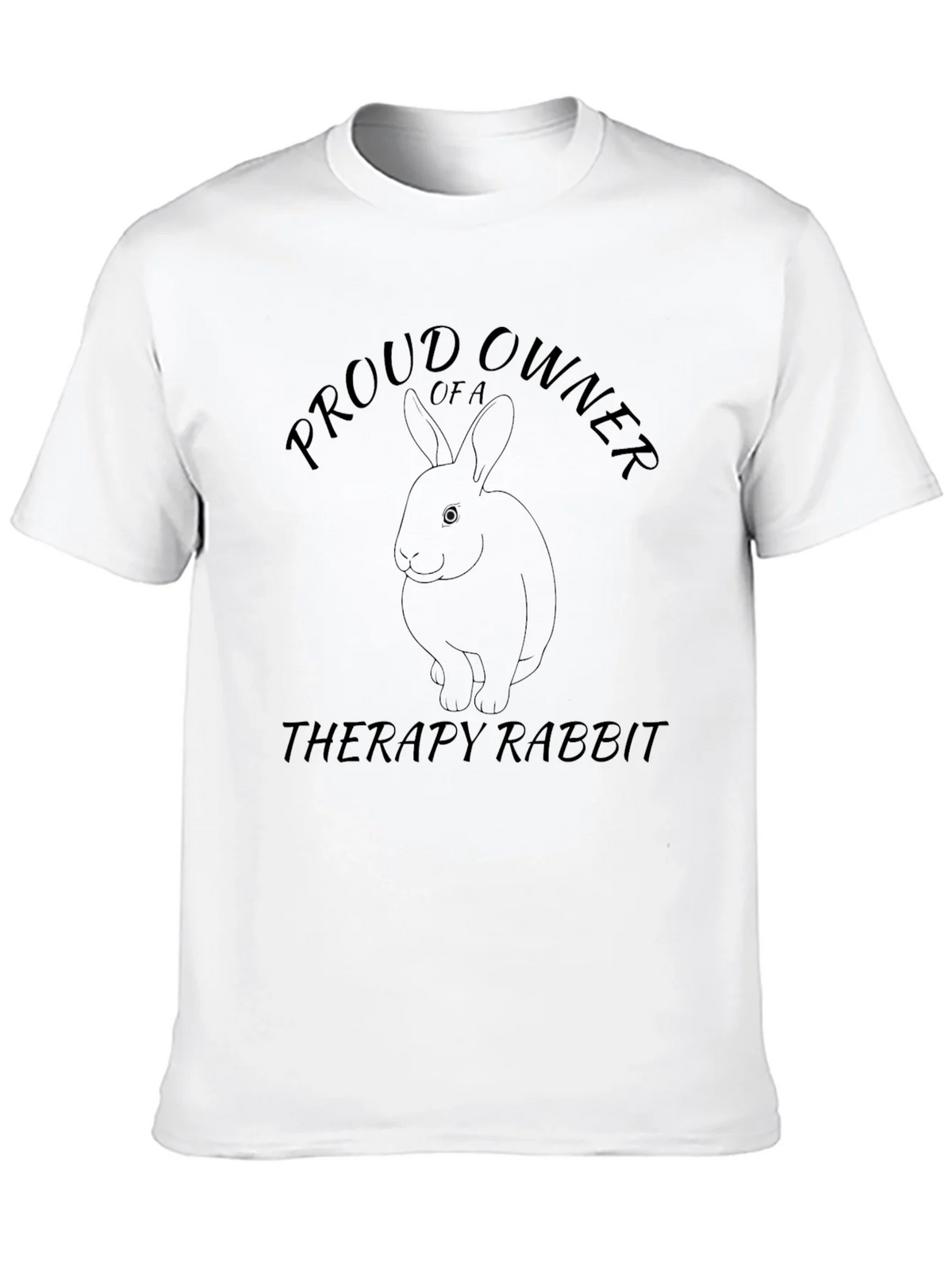 Proud Therapy Rabbit Owner T-Shirt product image 9