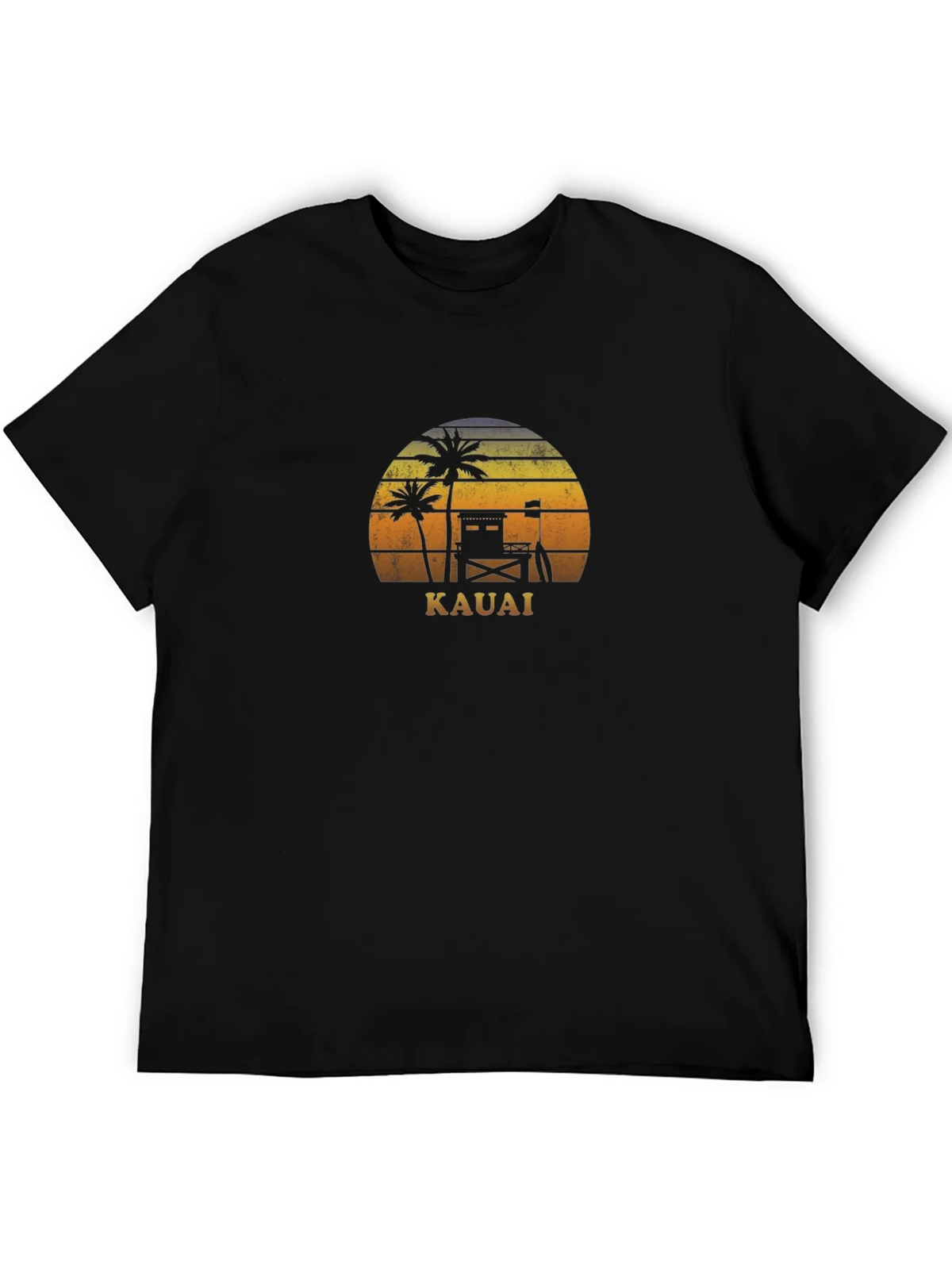 Kauai Sunset Graphic Tee - Tropical Vacation Shirt product image 5