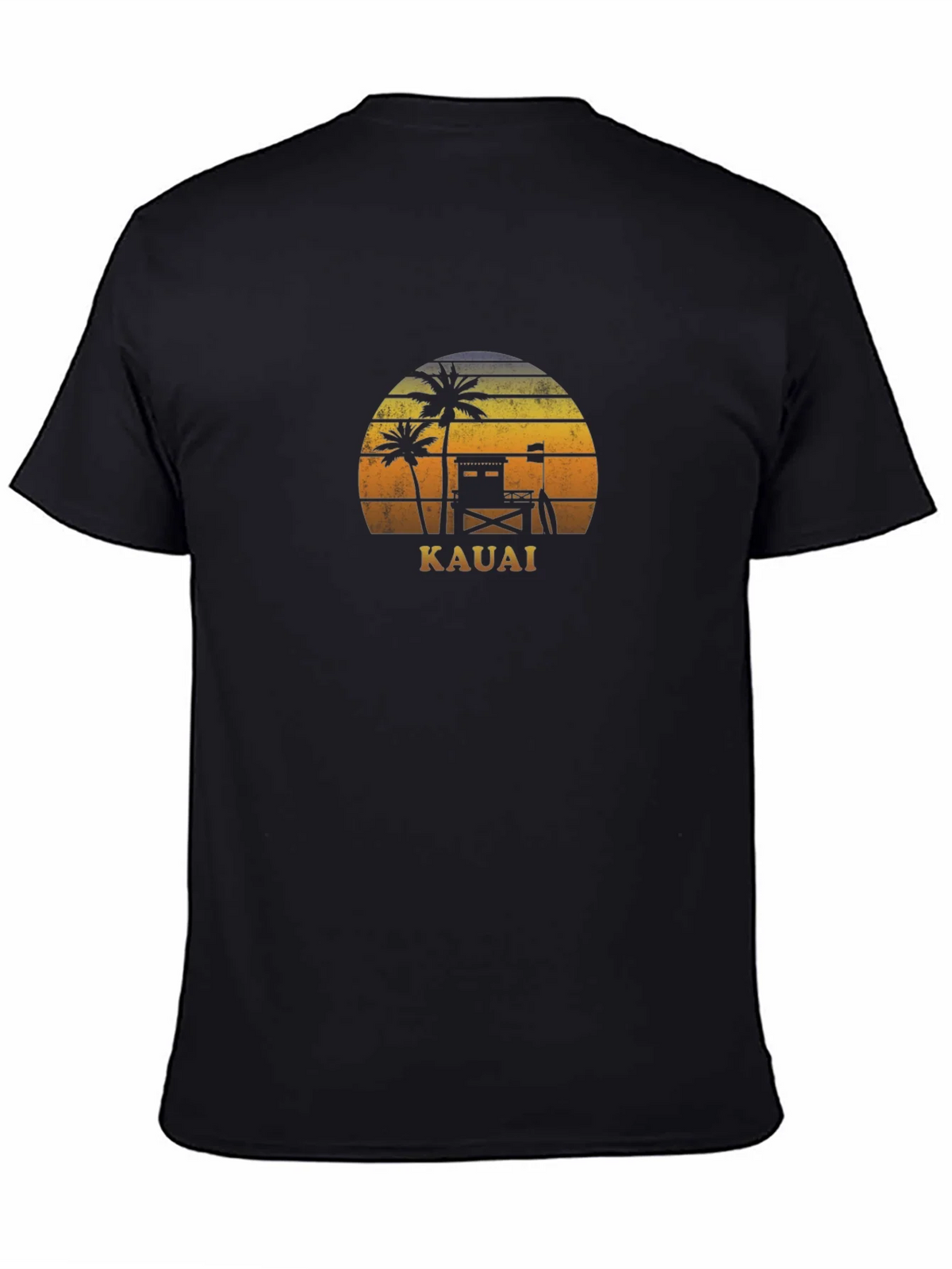 Kauai Sunset Graphic Tee - Tropical Vacation Shirt product image 4