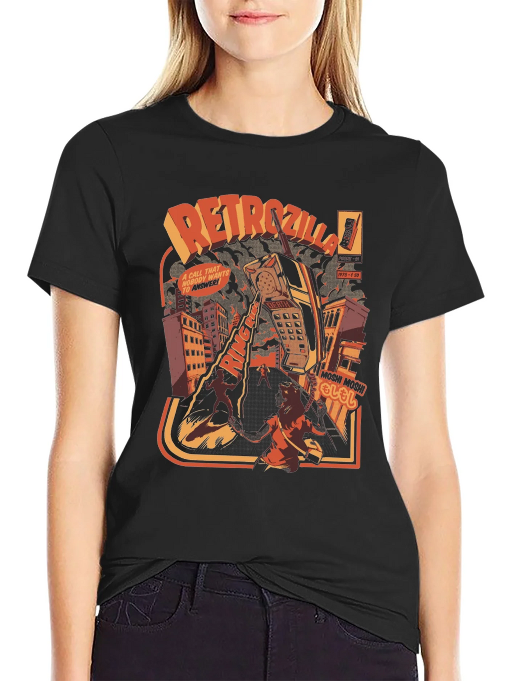 Retro Godzilla T-Shirt product image 2