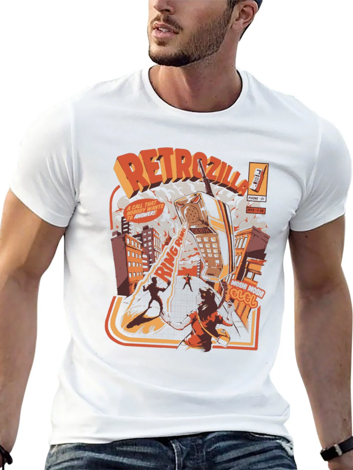 Retro Godzilla T-Shirt product image 12