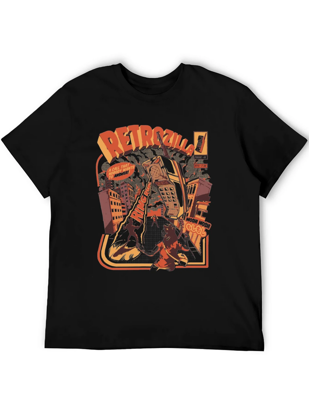 Retro Godzilla T-Shirt product image 5