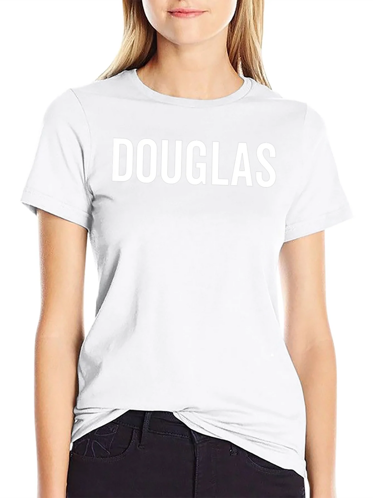 Douglas Black T-Shirt - Personalized Name Tee product image 5