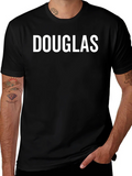 Douglas Black T-Shirt - Personalized Name Tee product image 1