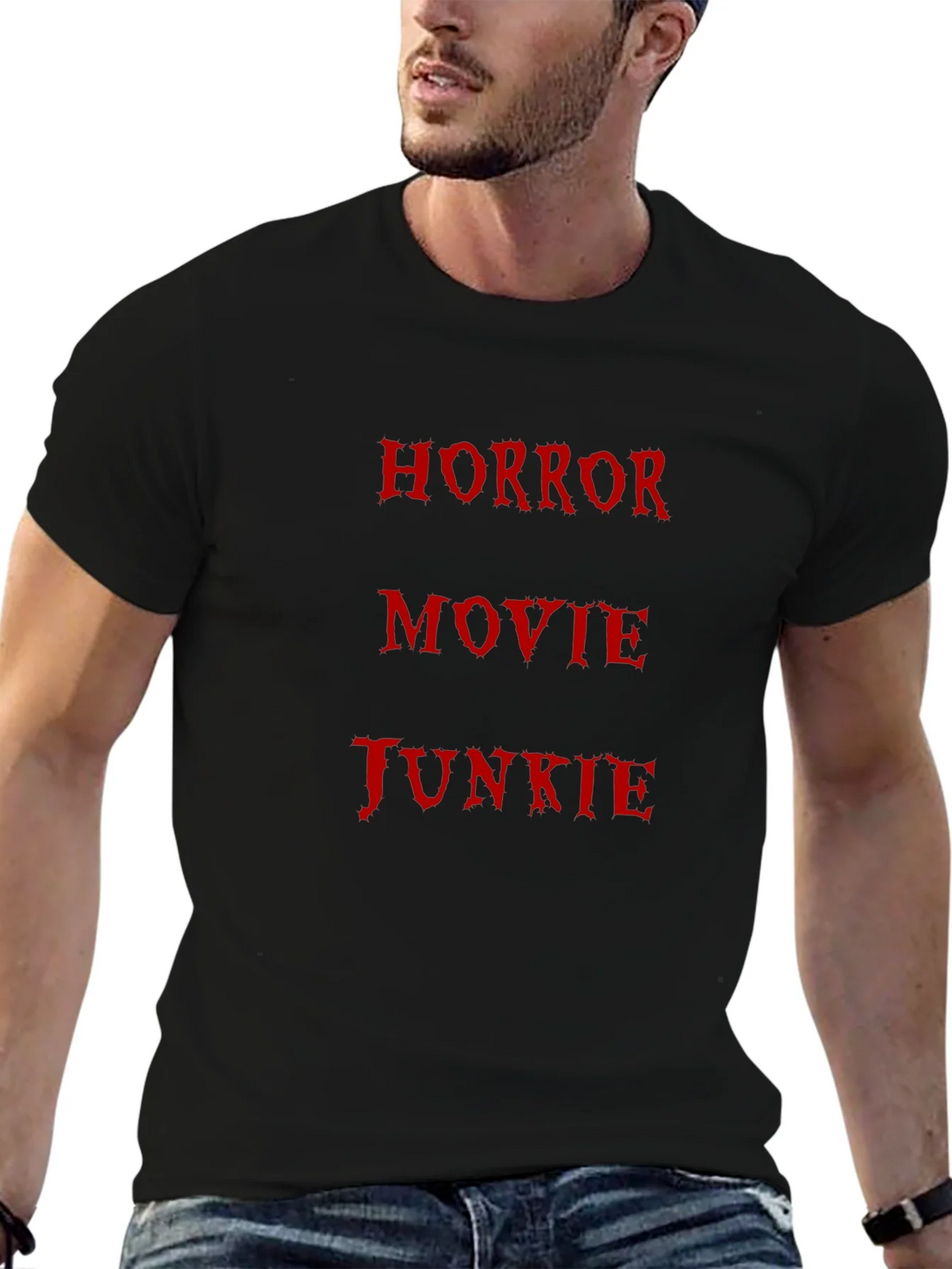 Horror Movie Junkie Tee product image 6