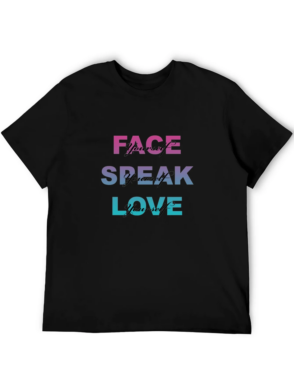 Face Speak Love T-Shirt - Unique Design Tee product image 5