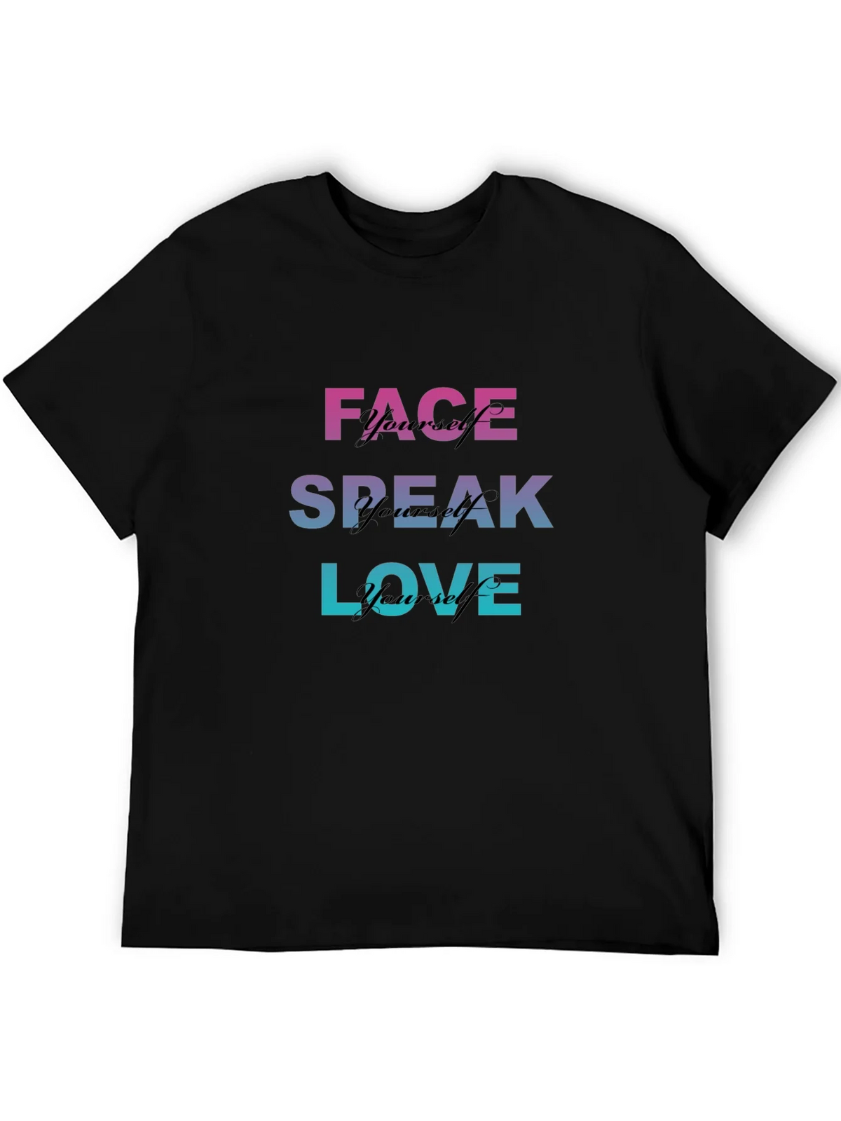 Face Speak Love T-Shirt - Unique Design Tee product image 5