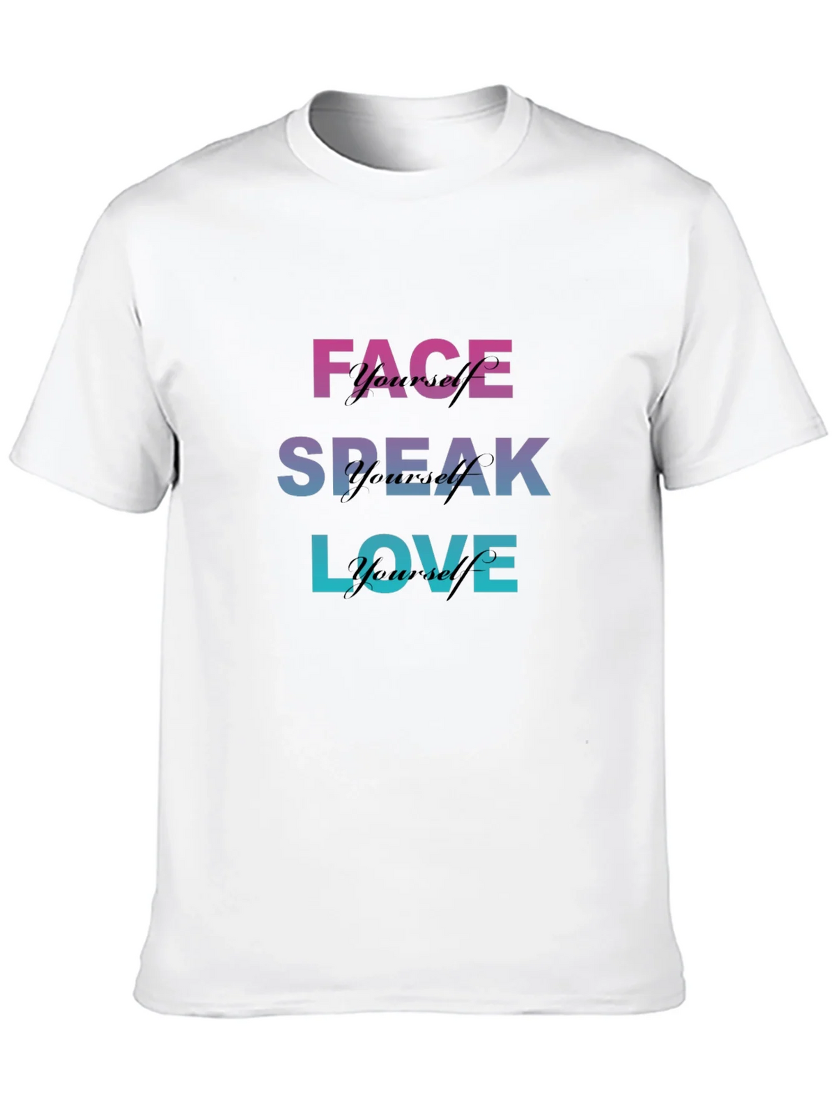 Face Speak Love T-Shirt - Unique Design Tee product image 8