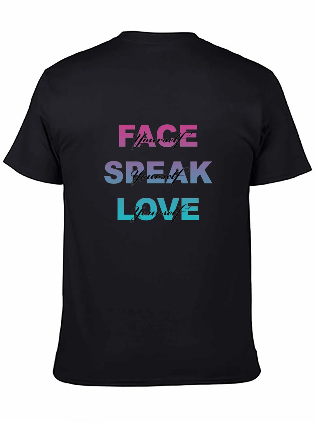 Face Speak Love T-Shirt - Unique Design Tee product image 4