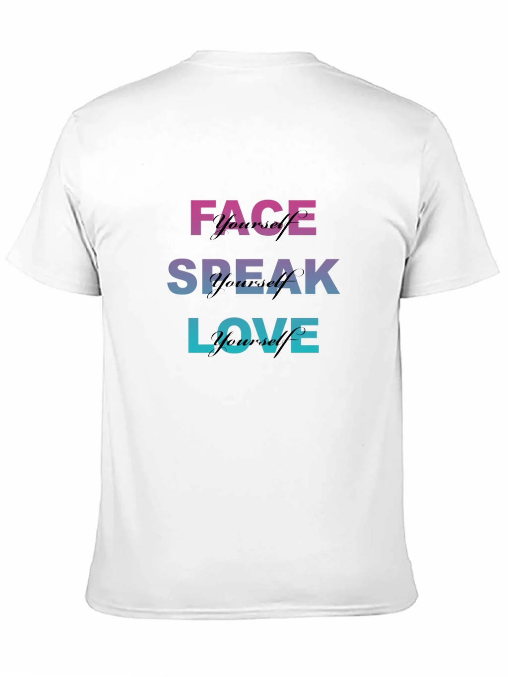 Face Speak Love T-Shirt - Unique Design Tee product image 9