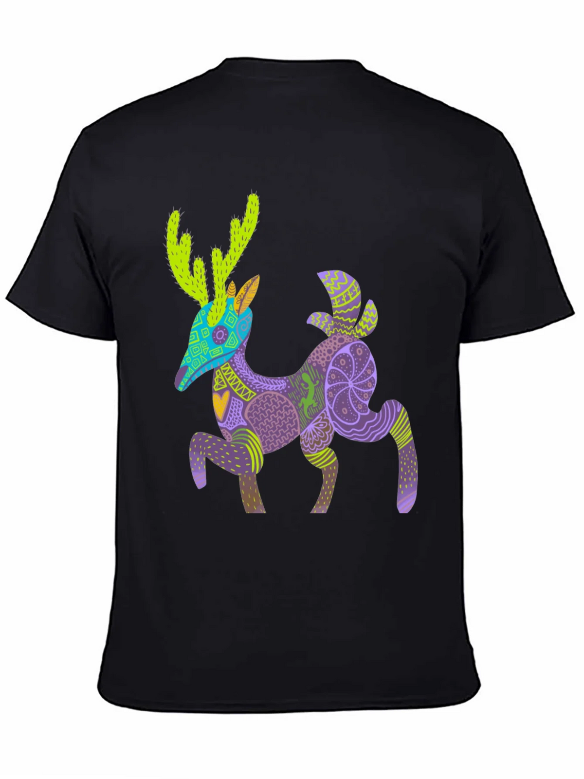 Alebrije Deer Graphic Tee - Unique Art Shirt product image 4