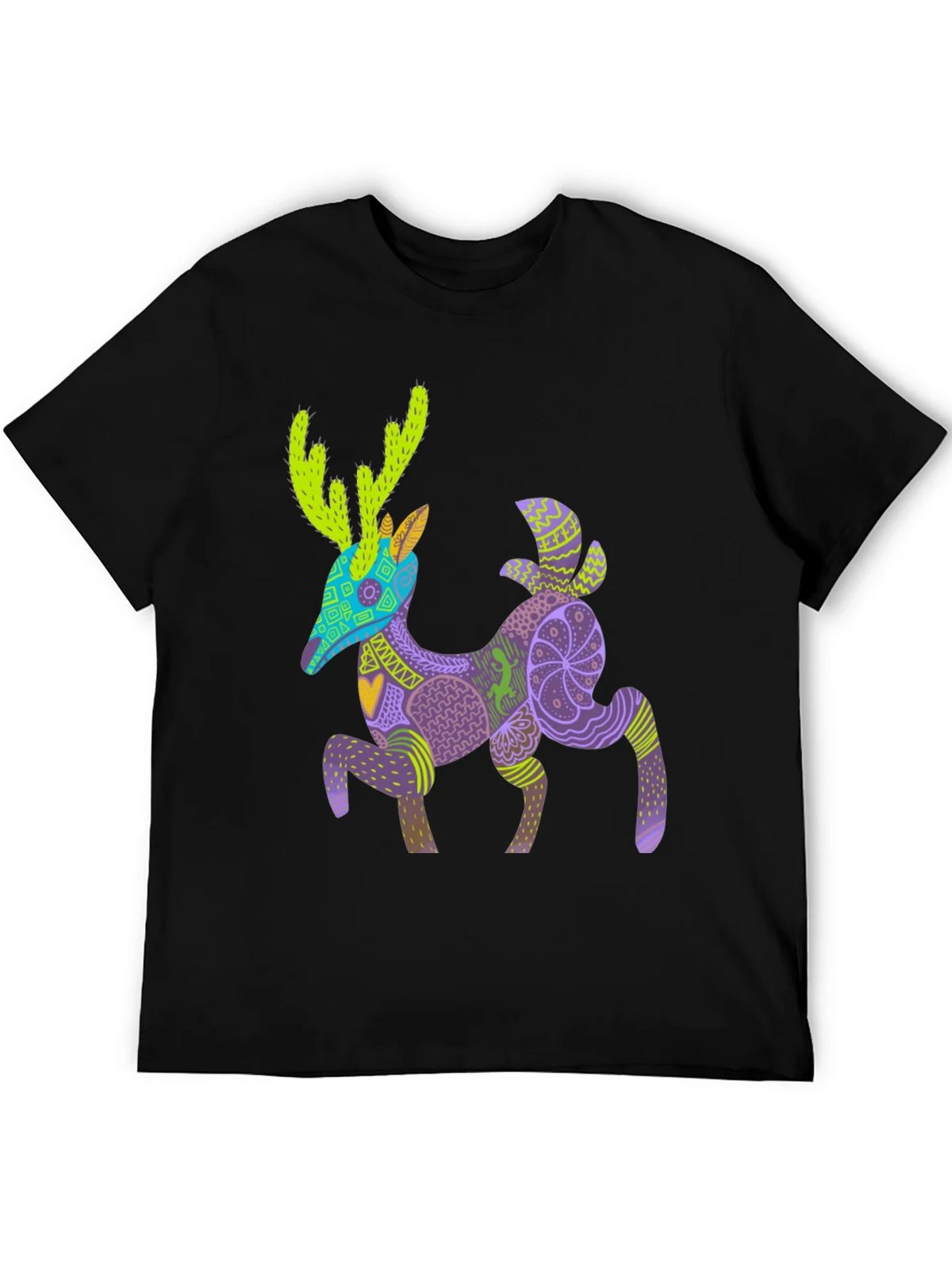 Alebrije Deer Graphic Tee - Unique Art Shirt product image 5