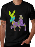 Alebrije Deer Graphic Tee - Unique Art Shirt product image 1
