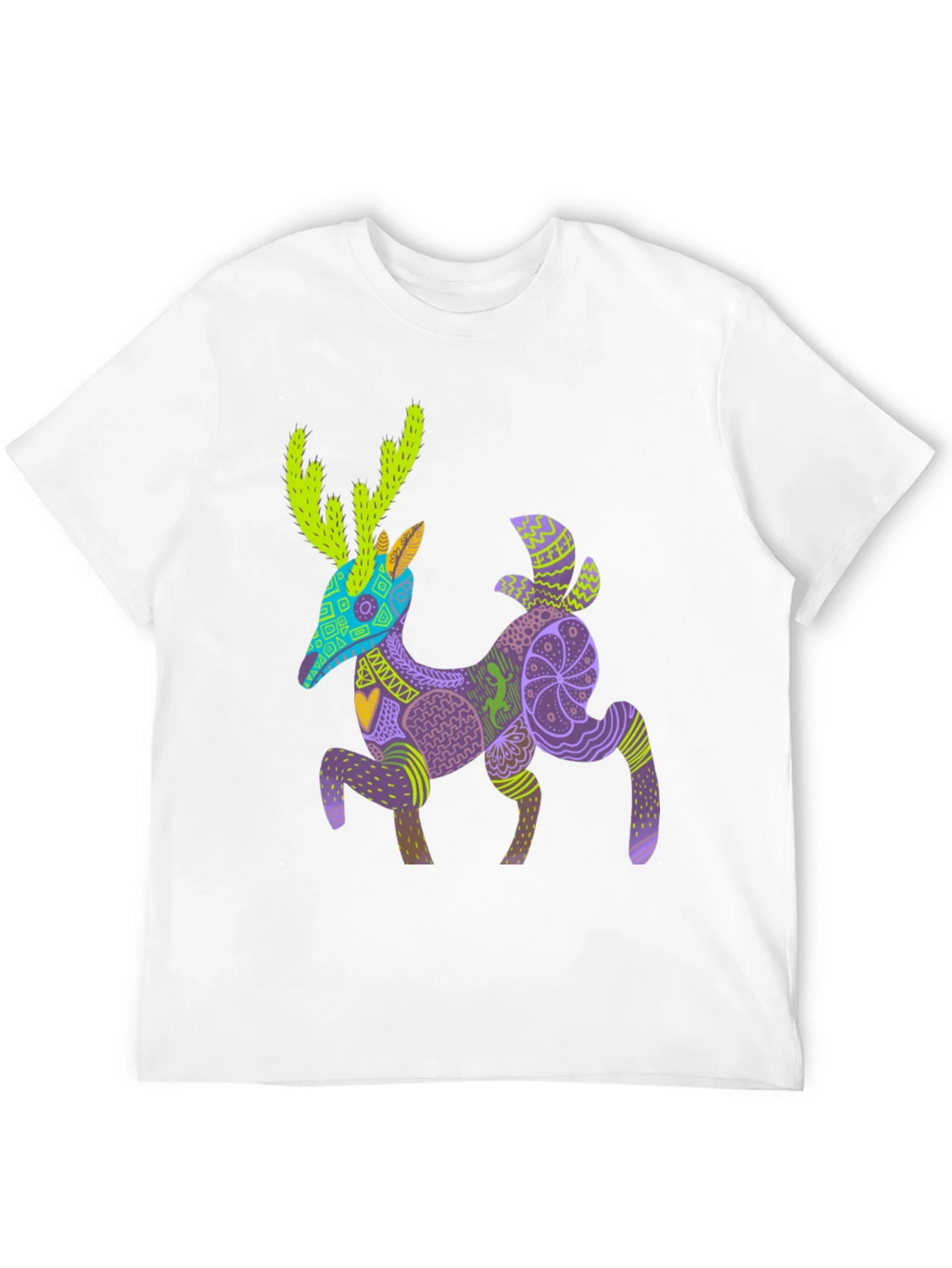 Alebrije Deer Graphic Tee - Unique Art Shirt product image 11