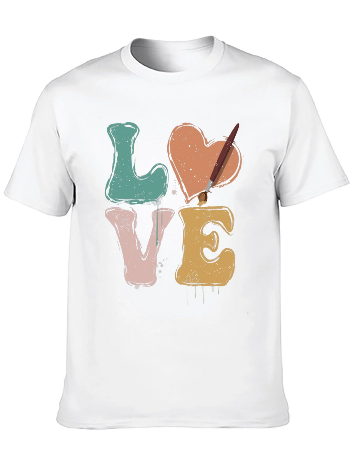 LOVE Artist T-Shirt - Painting Heart Tee product image 9