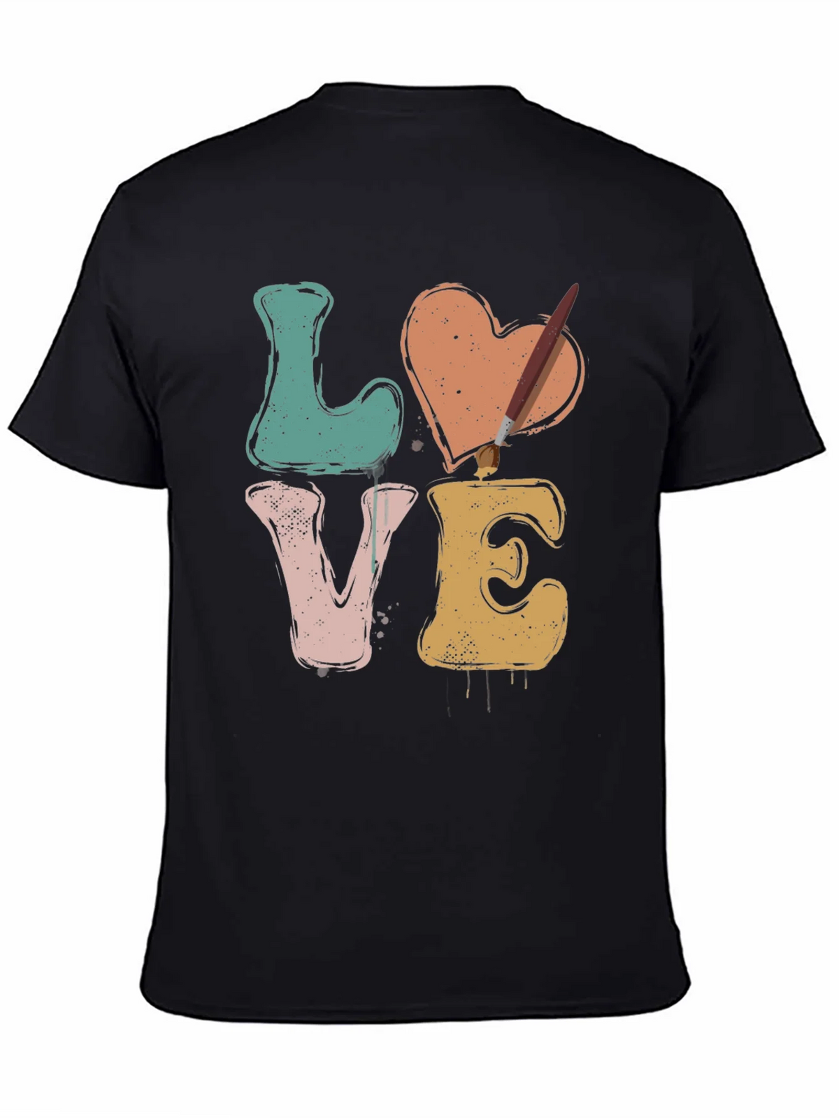 LOVE Artist T-Shirt - Painting Heart Tee product image 4