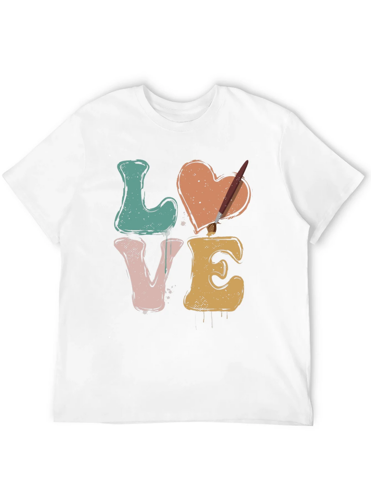 LOVE Artist T-Shirt - Painting Heart Tee product image 11