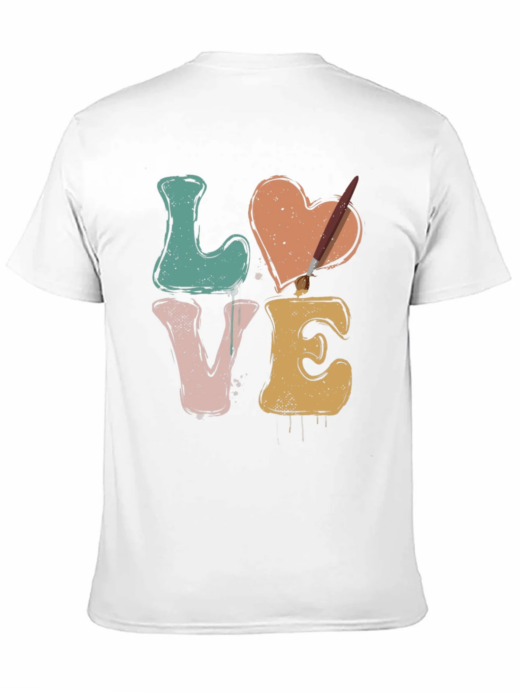 LOVE Artist T-Shirt - Painting Heart Tee product image 10