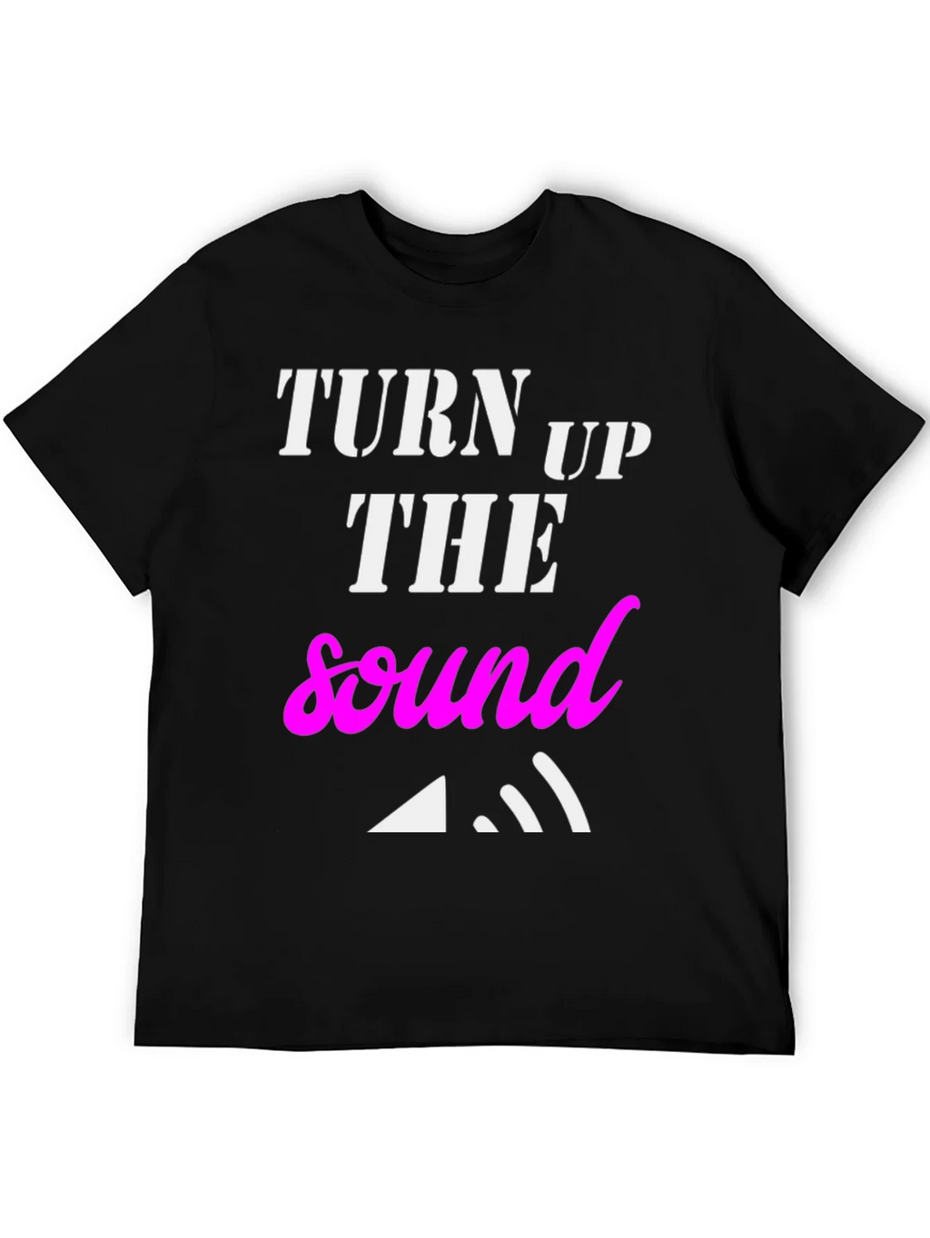 Turn Up The Sound Graphic T-Shirt product image 5