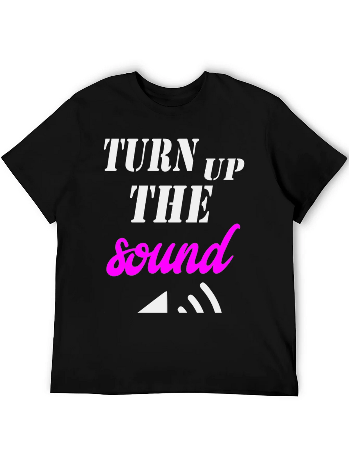 Turn Up The Sound Graphic T-Shirt product image 5