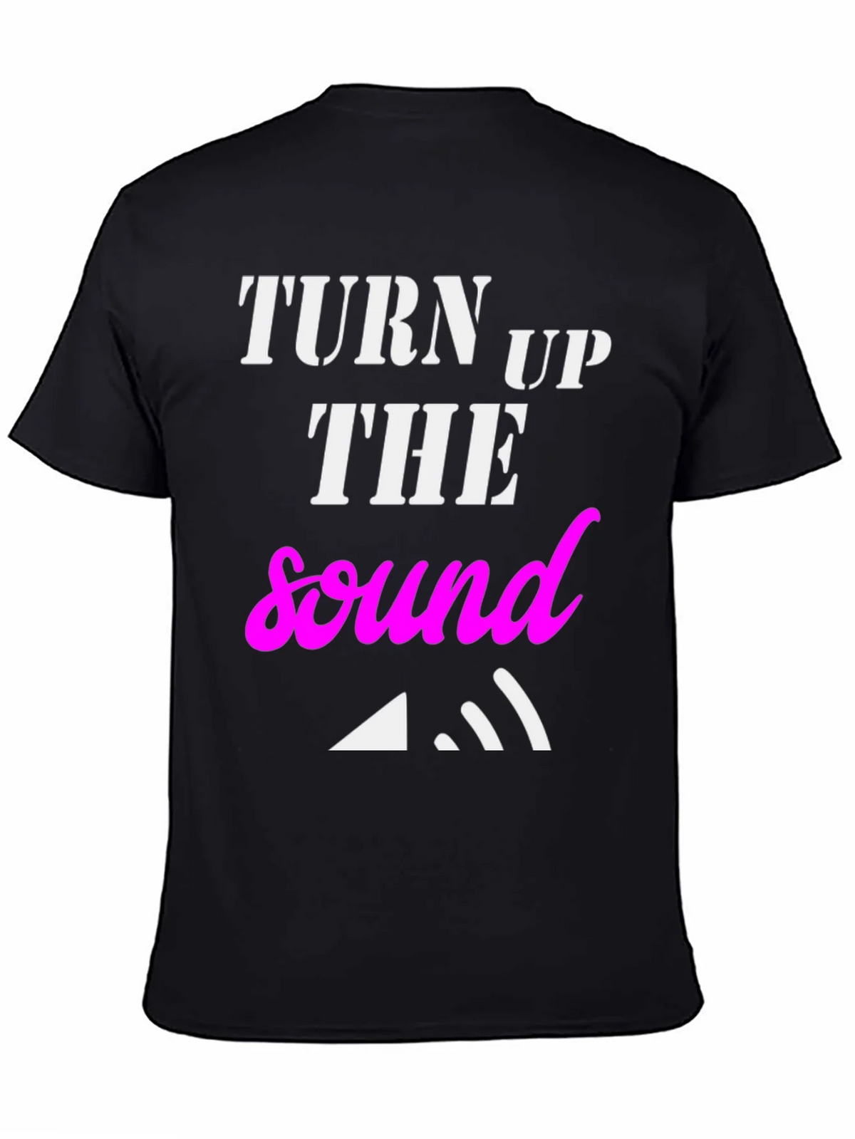 Turn Up The Sound Graphic T-Shirt product image 4