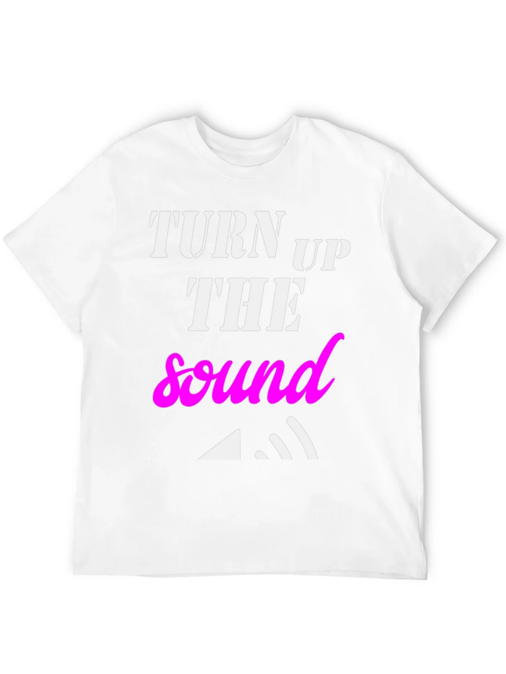 Turn Up The Sound Graphic T-Shirt product image 11