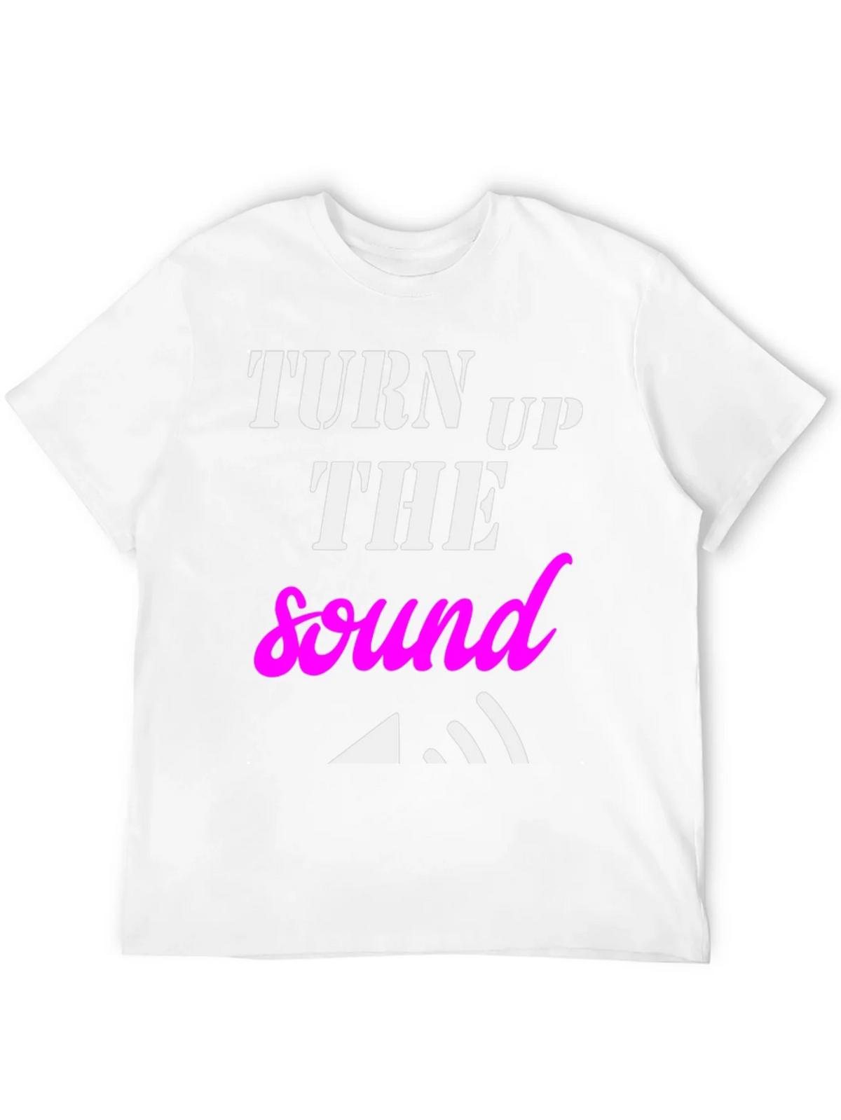 Turn Up The Sound Graphic T-Shirt product image 11