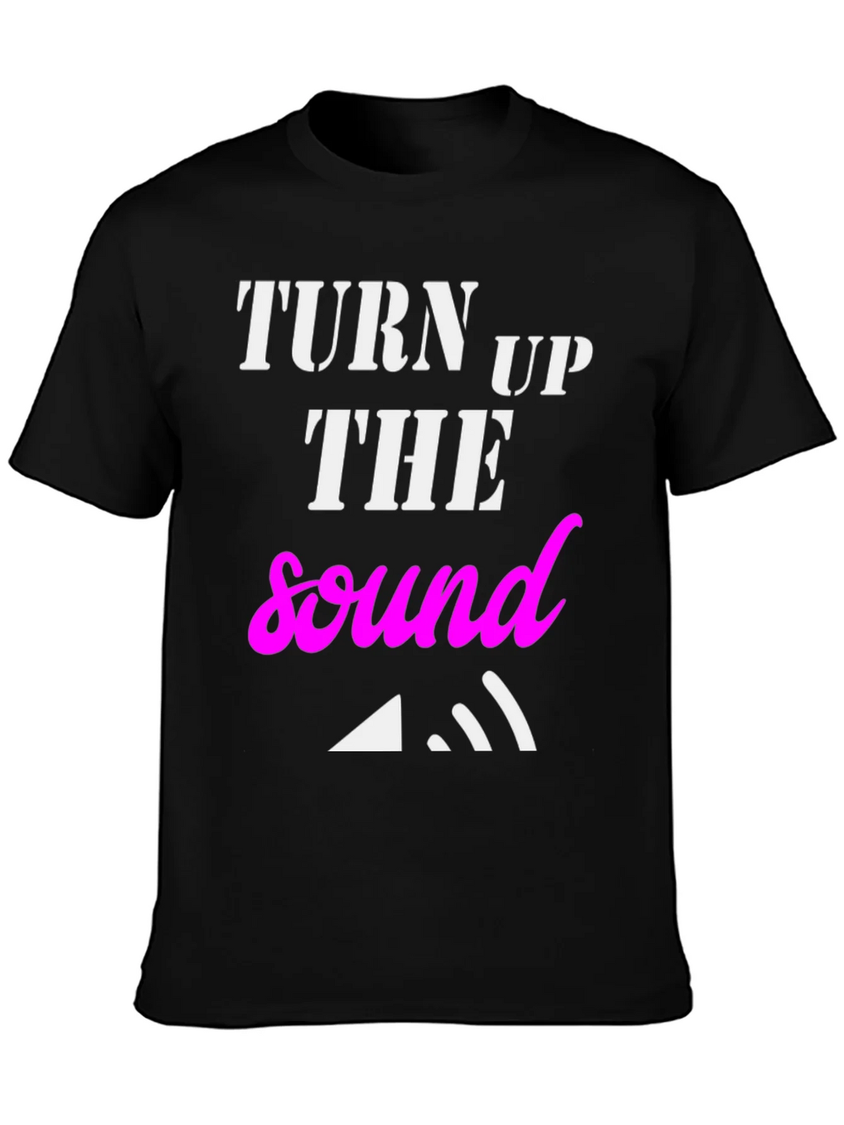 Turn Up The Sound Graphic T-Shirt product image 3