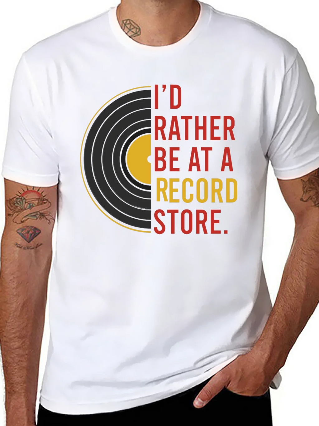 Record Store T-Shirt - Music Lover Tee product image 5