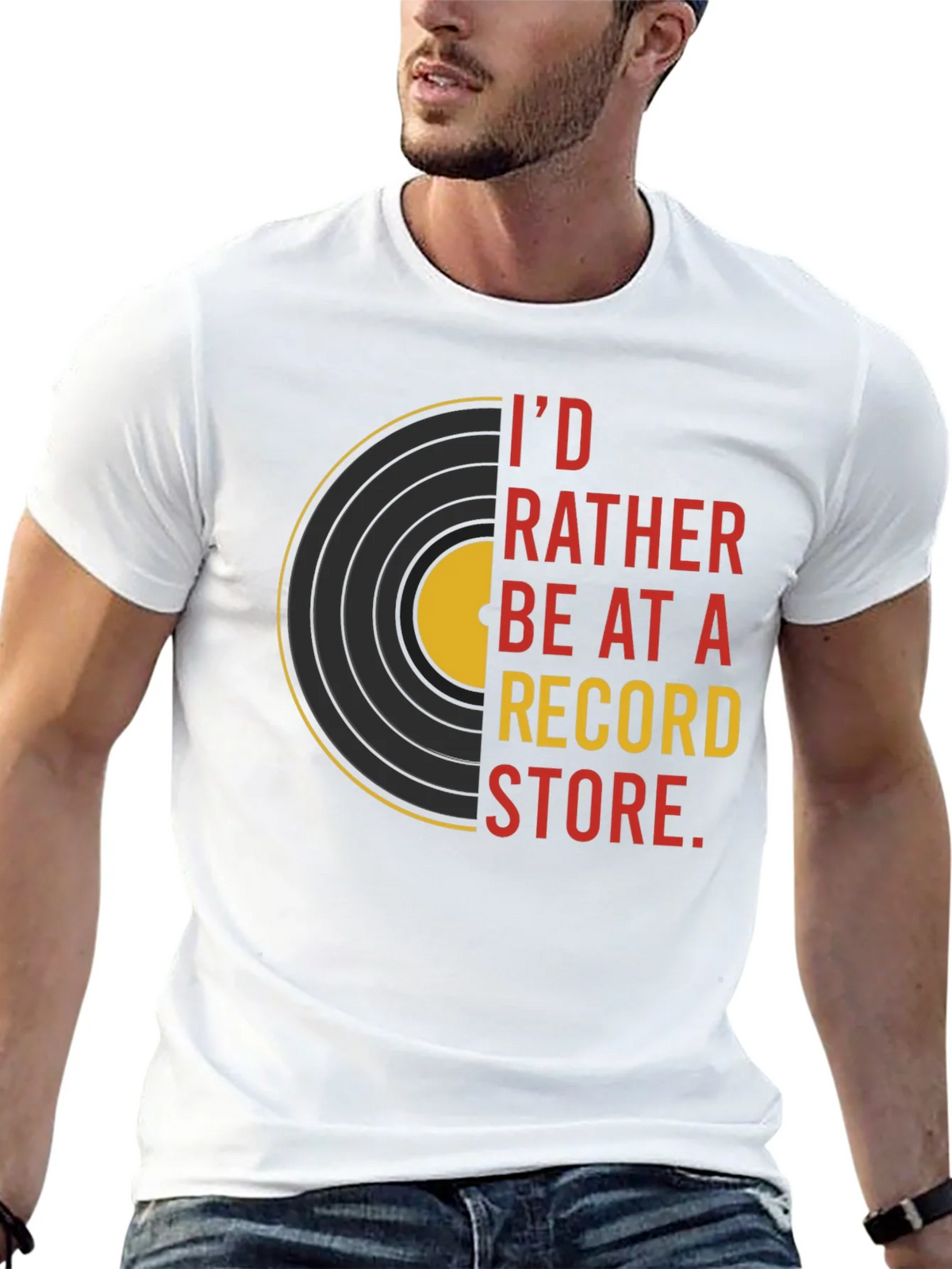 Record Store T-Shirt - Music Lover Tee product image 10