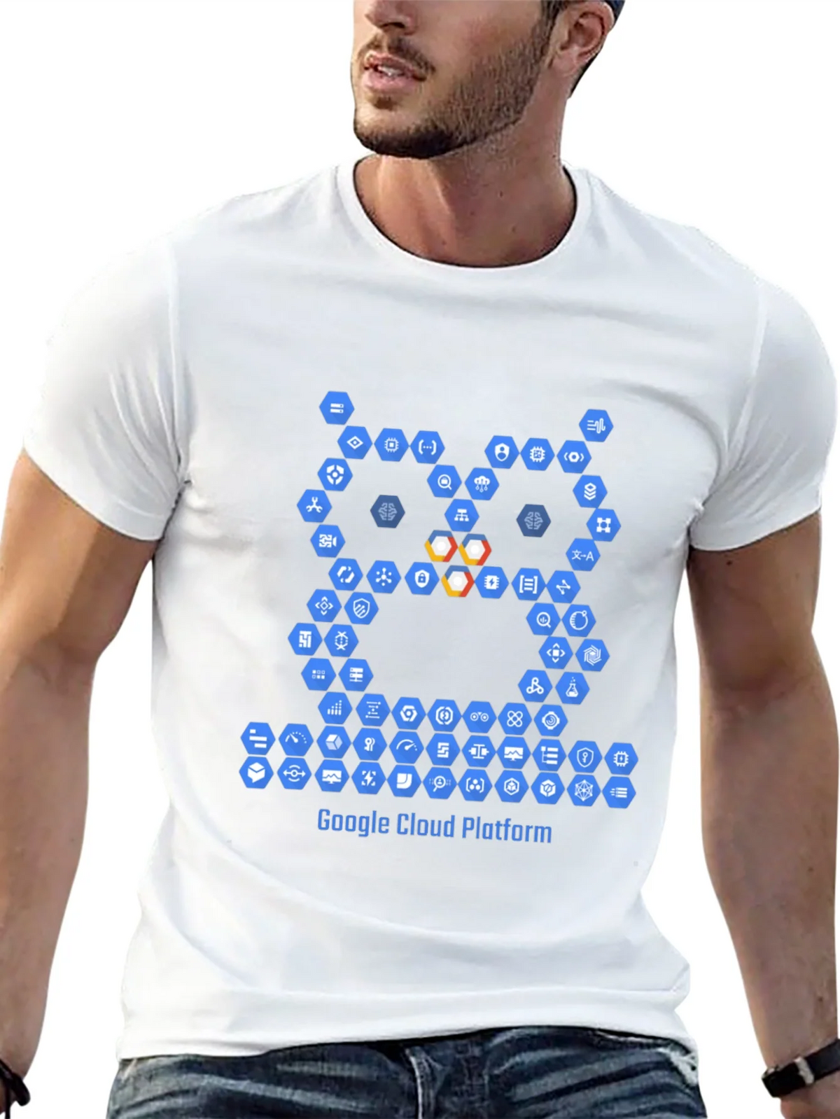 Google Cloud Platform Owl T-Shirt - Black product image 7