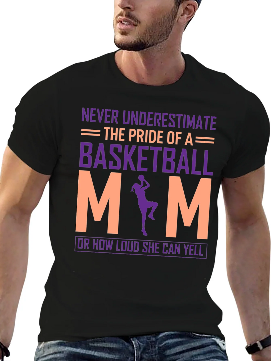 Basketball Mom T-Shirt - Pride and Loud! product image 4