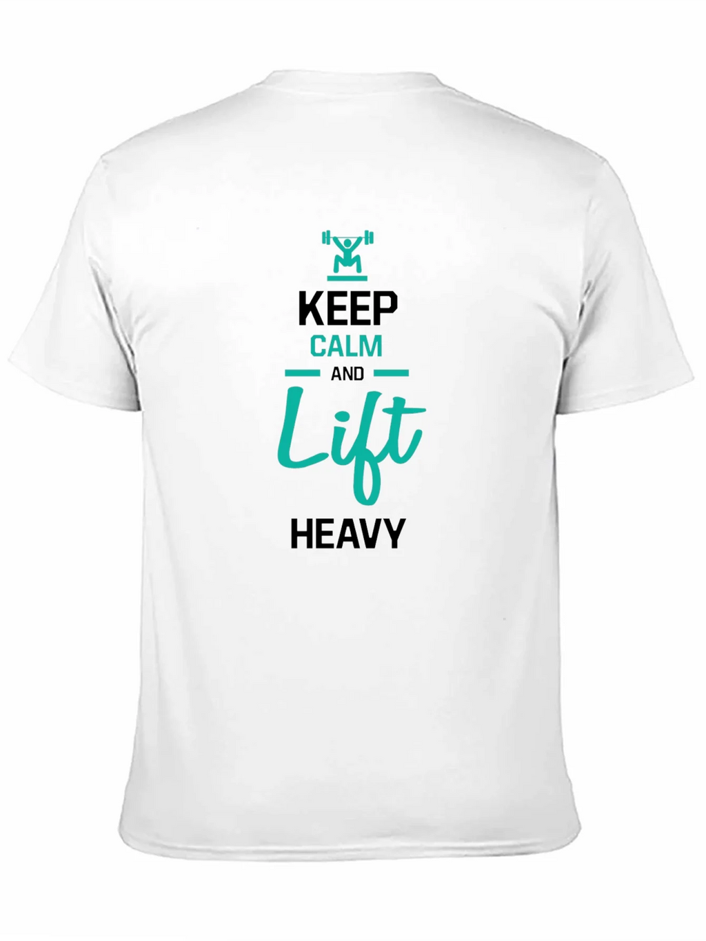 Keep Calm and Lift Heavy Graphic T-Shirt product image 9