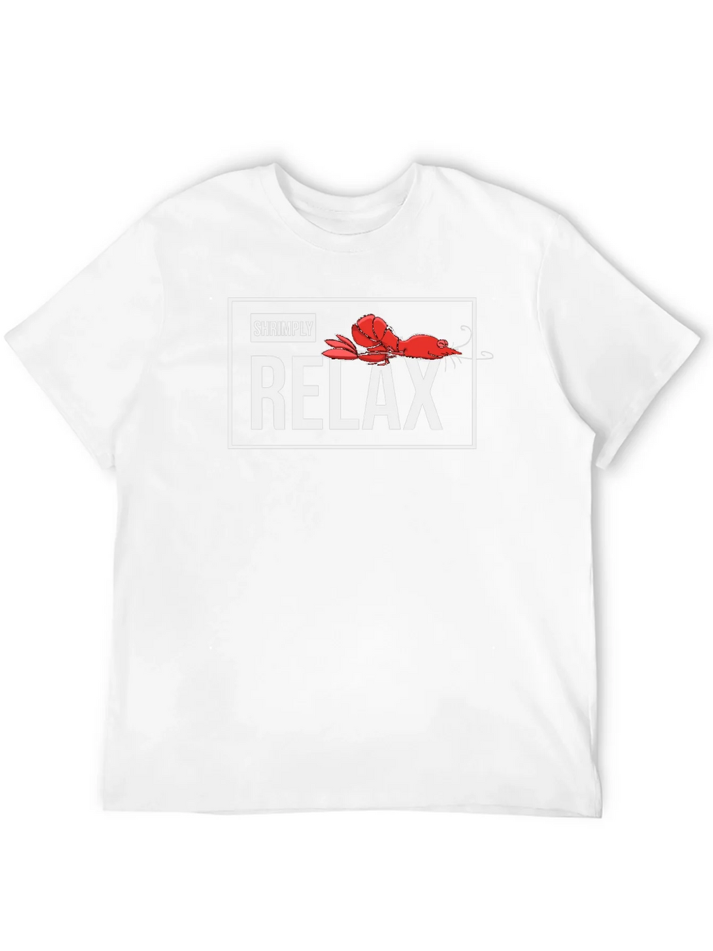 Shrimply Relax T-Shirt - Funny Shrimp Graphic Tee product image 9