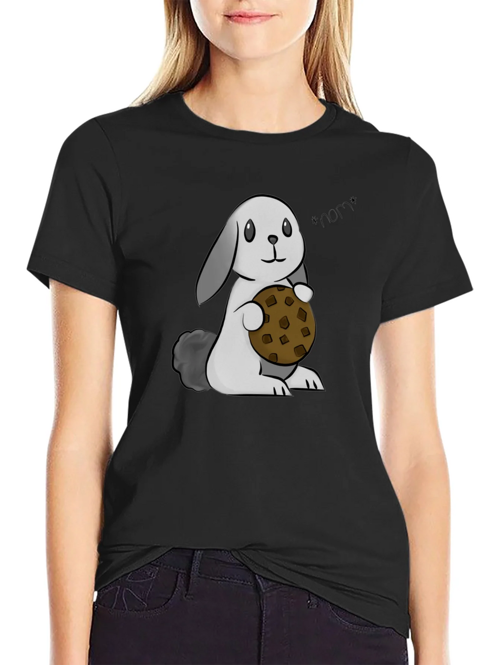Cute Bunny Cookie T-Shirt product image 2