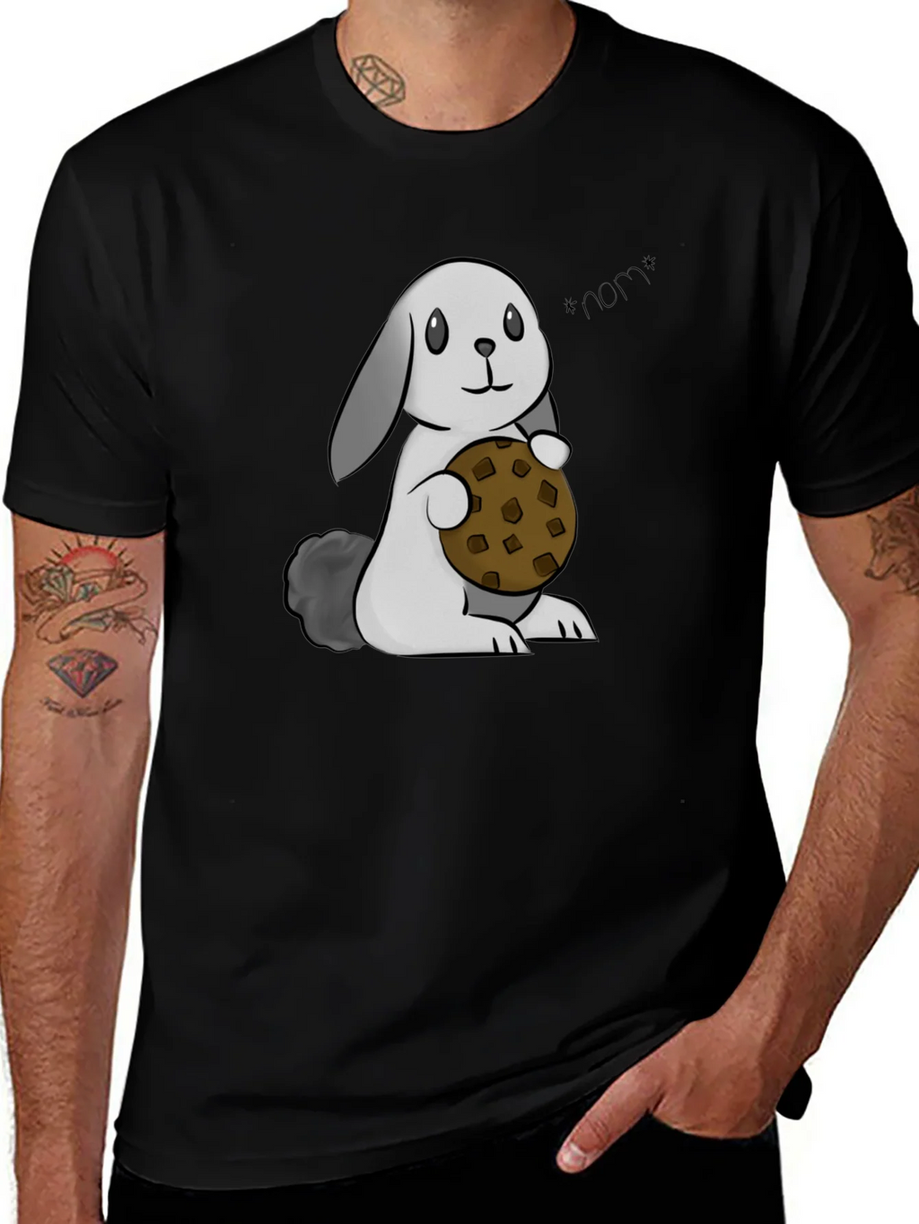Cute Bunny Cookie T-Shirt product image 1