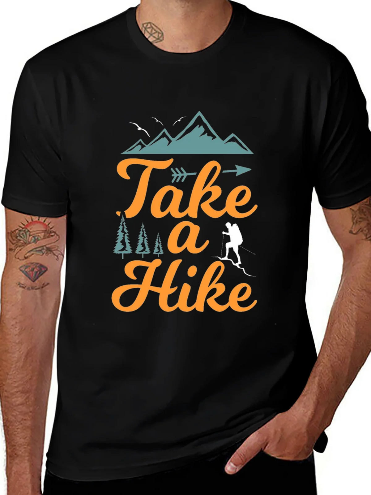 Take a Hike Graphic Tee - Outdoor Adventure Shirt product image 1