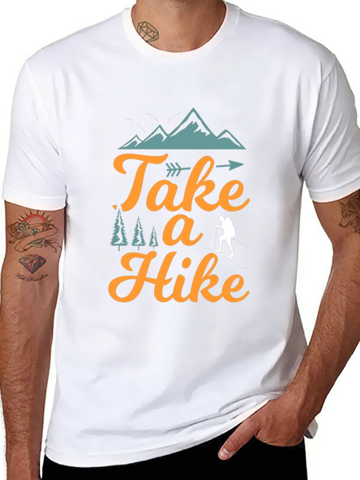 Take a Hike Graphic Tee - Outdoor Adventure Shirt product image 7