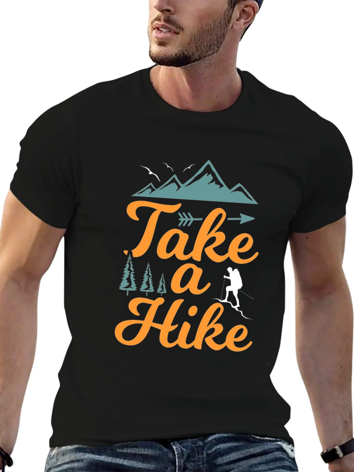 Take a Hike Graphic Tee - Outdoor Adventure Shirt product image 6