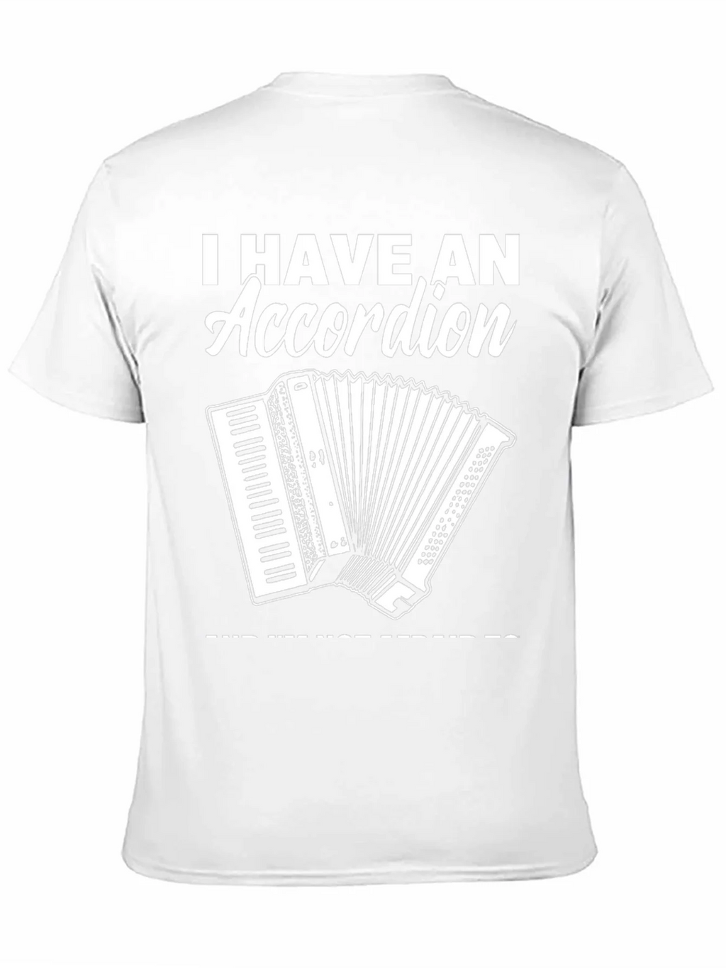 Accordion Graphic Tee - I Have An T-Shirt product image 10
