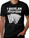 Accordion Graphic Tee - I Have An T-Shirt product image 1