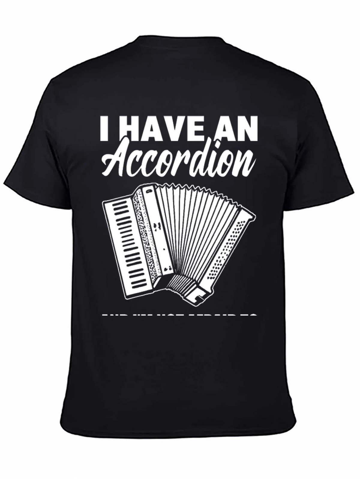 Accordion Graphic Tee - I Have An T-Shirt product image 4