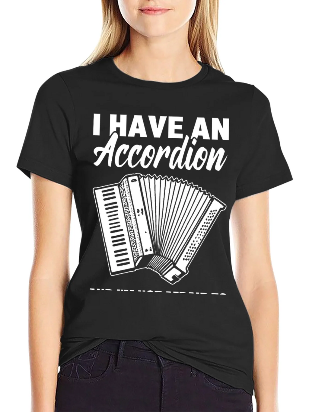 Accordion Graphic Tee - I Have An T-Shirt product image 2