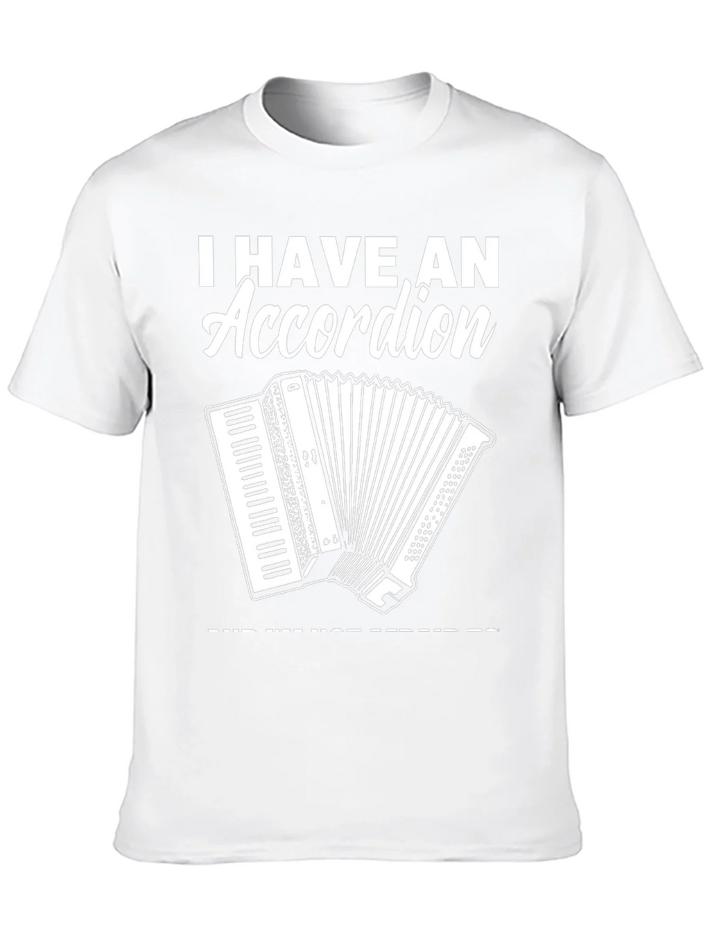 Accordion Graphic Tee - I Have An T-Shirt product image 9