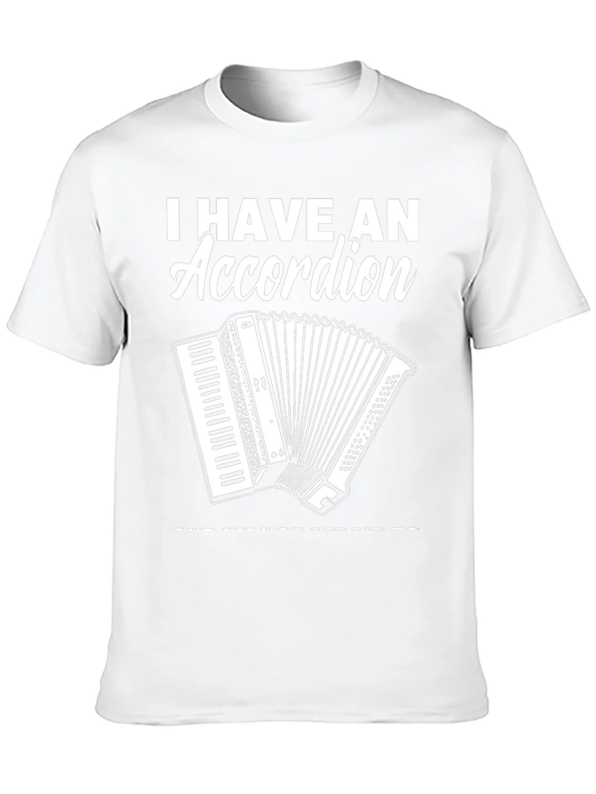 Accordion Graphic Tee - I Have An T-Shirt product image 9
