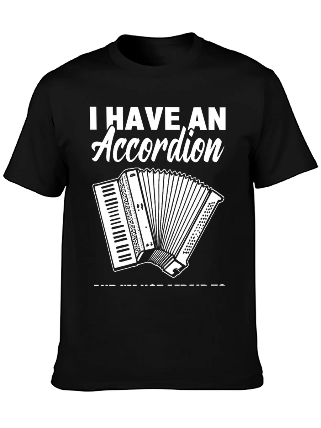 Accordion Graphic Tee - I Have An T-Shirt product image 3