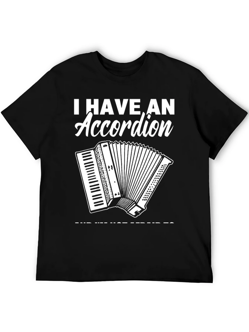 Accordion Graphic Tee - I Have An T-Shirt product image 5